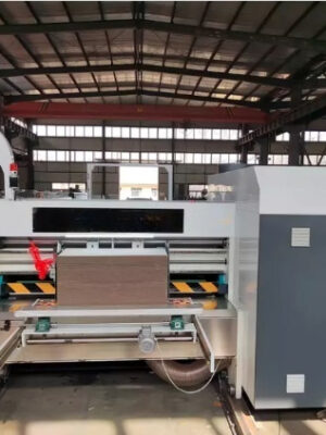 High Speed Flexo Water Ink Carton Box Printer Slotter Machine